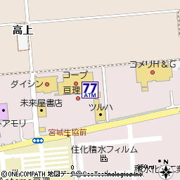 亘理ショッピングセンター付近の地図