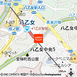 井上商店　八乙女駅前店付近の地図