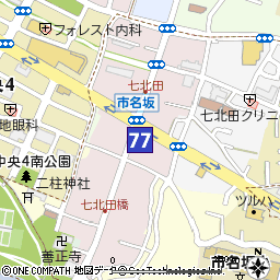 泉支店付近の地図