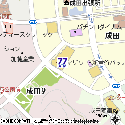 成田（ヤマザワ富谷成田店内）付近の地図