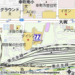 セラビ幸町付近の地図