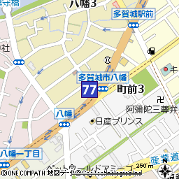 多賀城支店付近の地図