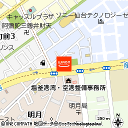 菓匠　栄太楼　多賀城店付近の地図