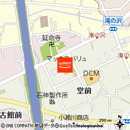 マックスバリュ花巻店付近の地図