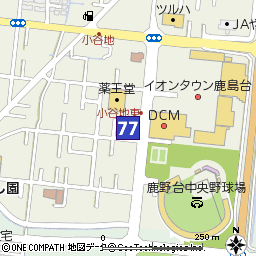 松山出張所（鹿島台支店内にて営業）付近の地図