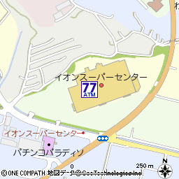 イオンスーパーセンター涌谷店付近の地図