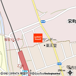 ホームマート乙供店付近の地図