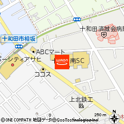 マックスバリュ十和田南店付近の地図