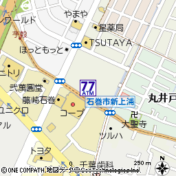 サンエー石巻あけぼの店付近の地図