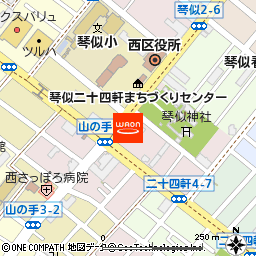 ＬＩＮＫＳ付近の地図