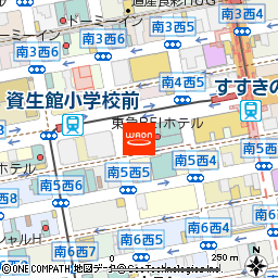 札幌東急イン付近の地図