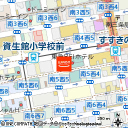 札幌東急イン付近の地図