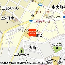 マックスバリュ三沢大町店付近の地図