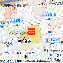 ASBeefamイオン元町付近の地図