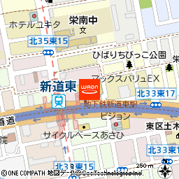 空のセラピスト新道東マックスバリュー店付近の地図