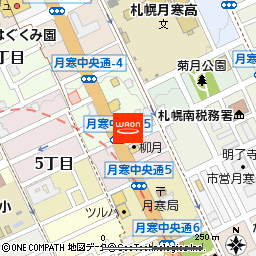 まいばすけっと月寒中央通4丁目店付近の地図