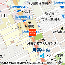 ＢＡＲＢＥＲ’Ｓメルシーボーク付近の地図