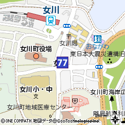 女川支店付近の地図