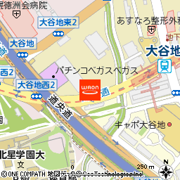 ＠ＲＩＣＨ付近の地図
