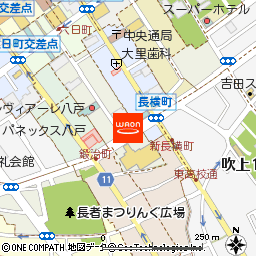居酒家健付近の地図