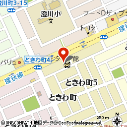 タイヤ館苫小牧西付近の地図