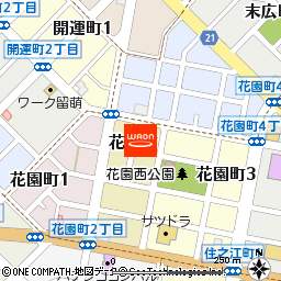 にしきどう花園市民斎場付近の地図