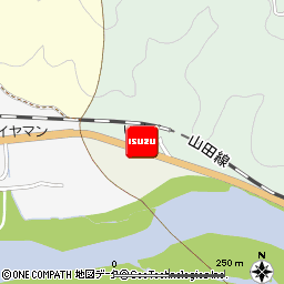 盛岡いすゞモーター株式会社・宮古営業所付近の地図