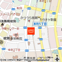 政寿司付近の地図